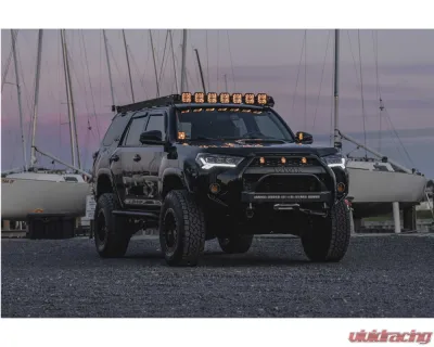 GTR Lighting Pair | Amber Sidemarker Carbide LED Headlights Toyota 4Runner 2014-2023 - GTR.HL20