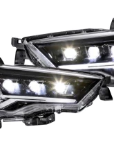GTR Lighting Pair | Amber Sidemarker Carbide LED Headlights Toyota 4Runner 2014-2023                                     - GTR.HL20 - Image 5