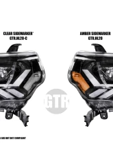 GTR Lighting Pair | Amber Sidemarker Carbide LED Headlights Toyota 4Runner 2014-2023                                     - GTR.HL20 - Image 7
