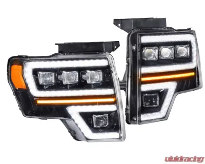 GTR Lighting Pair Carbide LED Headlights Ford F-150 2009-2014 - GTR.HL35
