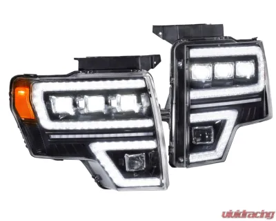 GTR Lighting Pair Carbide LED Headlights Ford F-150 2009-2014 - GTR.HL35
