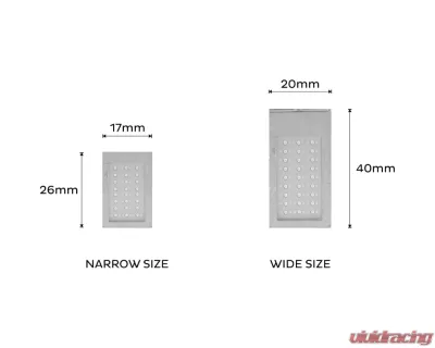 GTR Lighting Universal | Wide | Blue LED Panel Festoon - GTR.LED193