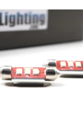 GTR Lighting 31mm Red Canbus LED Festoon                                     - GTR.LED342 - Image 4