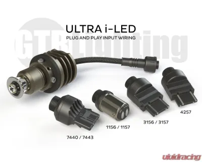 GTR Lighting 3156 | 3157 | Non-CK GTR i-LED Ultra Input Sockets Set - LED905