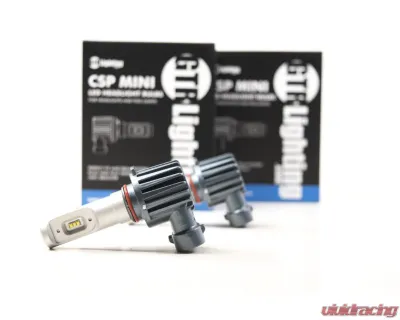 GTR Lighting 9005 | 9145 | H10 White GTR CSP Mini LED Bulb 1x - SN.LED143