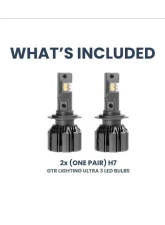 GTR Lighting White H7 Pair Ultra 3 LED Bulb                                     - GTR.LED800 - Image 3