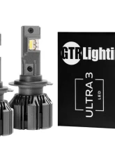 GTR Lighting White H7 Pair Ultra 3 LED Bulb                                     - GTR.LED800 - Image 11