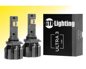 GTR Lighting Yellow 9005 | 9145 | H10 Pair Ultra 3 LED Bulb