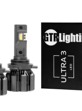 GTR Lighting White 9012 Pair Ultra 3 LED Bulb                                     - GTR.LED806 - Image 11