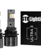 GTR Lighting White 9007 | 9004 Hi-Lo Pair Ultra 3 LED Bulb                                     - GTR.LED808 - Image 7