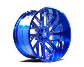 Axe Wheels AX2.7 Wheel 20x12 5x127|5x139 -44mm Candy Blue Milled