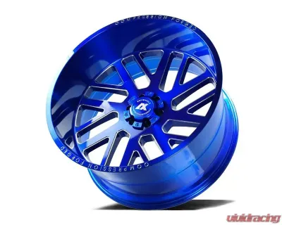 Axe Wheels AX2.7 Wheel 22x12 8x165 -44mm Candy Blue Milled - 22128165-44AX2CB