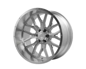 Axe Wheels AX6.1-R Wheel 26x14 5x127|5x139 -76mm Silver Brush Milled Mirror Lip