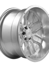 Axe Wheels AX6.1 Wheel 26x14 8x170 -76mm Silver Brush Milled Mirror Lip                                     - 26148170-76AX6SM - Image 4