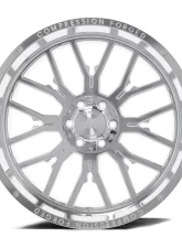 Axe Wheels AX6.5 Wheel 26x14 8x165 -76mm Full Polish                                     - 26148165-76AX6FP - Image 3
