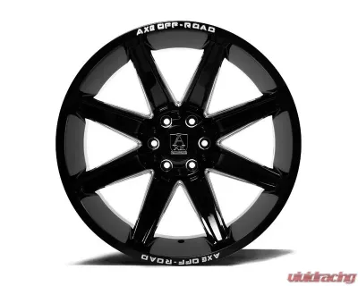 Axe Wheels Artemis Wheel 20x10 6x139 -19mm Gloss Black Milled - 20106139-19ARTBM