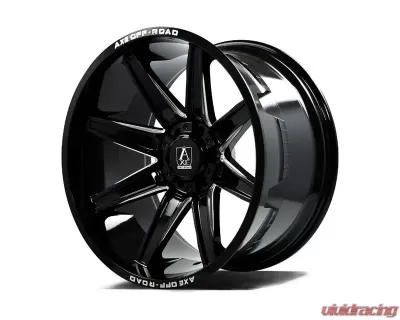 Axe Wheels Artemis Wheel 20x10 6x139 -19mm Gloss Black Milled - 20106139-19ARTBM