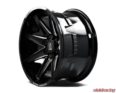 Axe Wheels Artemis Wheel 20x10 6x139 -19mm Gloss Black Milled - 20106139-19ARTBM