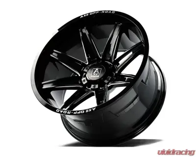 Axe Wheels Artemis Wheel 20x10 6x139 -19mm Gloss Black Milled - 20106139-19ARTBM