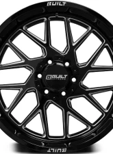 Axe Wheels BTO-3 20x10 -19mm Gloss Black Milled                                     - 201012H-19BT03BM - Image 2