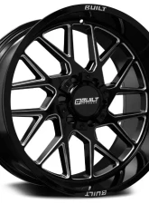 Axe Wheels BTO-3 20x10 -19mm Gloss Black Milled                                     - 201012H-19BT03BM - Image 2
