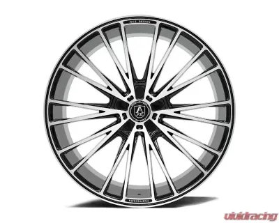 Axe Wheels CF2 Wheel 20x8.5 40mm Gloss Black Mirror Face - 8520BLANK40CF2BP