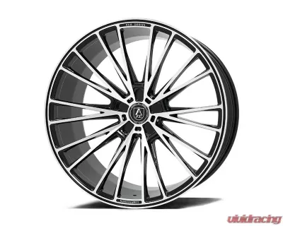 Axe Wheels CF2 Wheel 20x8.5 40mm Gloss Black Mirror Face - 8520BLANK40CF2BP