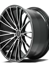 Axe Wheels CF2 Wheel 20x8.5 40mm Gloss Black Mirror Face                                     - 8520BLANK40CF2BP - Image 6