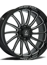 Axe Wheels Chronus Wheel 20x10 5x127|5x139 -19mm Gloss Black Milled                                     - 201010H-19CHRBM - Image 4