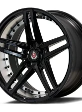 Axe Wheels EX20 Wheel 20x9 35mm Black Machine Face Barrel                                     - 9022BLNK35EX20BP - Image 2