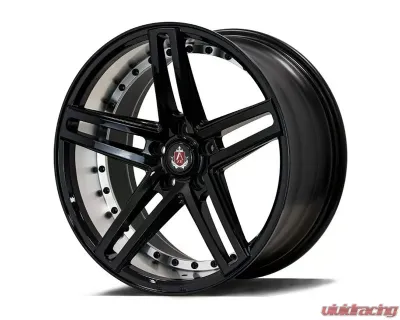 Axe Wheels EX20 Wheel 20x9 35mm Black Machine Face Barrel - 9022BLNK35EX20BP