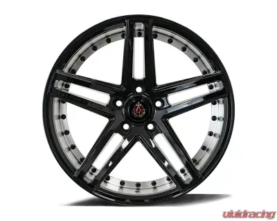 Axe Wheels EX20 Wheel 20x9 35mm Black Machine Face Barrel - 9022BLNK35EX20BP