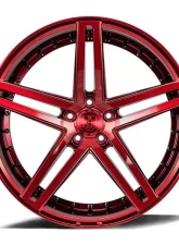 Axe Wheels EX20 22x10.5 25mm Candy Red 10522BLNK25EX20R