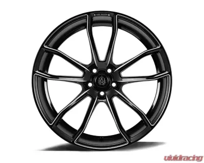 Axe Wheels EX33 Wheel 22x9 35mm Gloss Black Milled - 922BLNK35EX33BLW