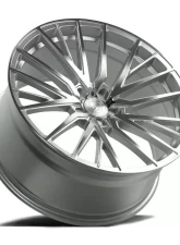 Axe Wheels EX40 Wheel 20x8.5 25mm Silver Mirror Face                                     - 8520BLNK25EX40SP - Image 5