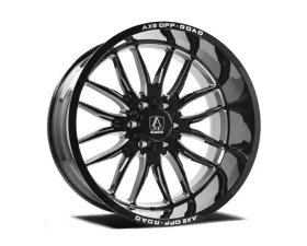 Axe Wheels Hades Wheel 22x12 5x127|5x139 -44mm Gloss Black Milled Accents
