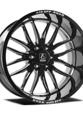 Axe Wheels Hades Wheel 22x12 8x170 -44mm Gloss Black Milled  Accents                                     - 22128170-44HADBM - Image 6