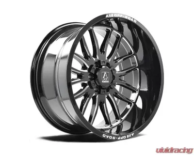 Axe Wheels Hades Wheel 22x12 8x170 -44mm Gloss Black Milled  Accents - 22128170-44HADBM