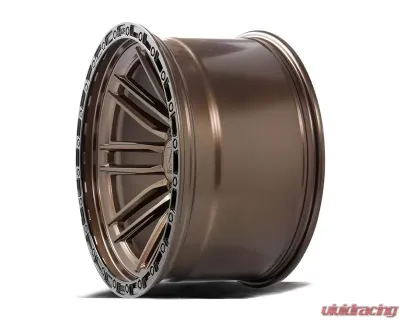 Axe Wheels Icarus Wheel 22x12 8x165 -44mm Bronze Black Lip - 22128165-44ICABB