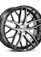 Axe Wheels ZX11 Wheel 22x10.5 25mm Gloss Black Polished Face                                     - 10522BNK25ZX11BP - Image 3