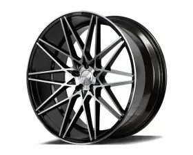 Axe Wheels ZX4 Wheel 20x9 40mm Gloss Black Machine Face