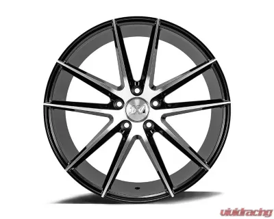 Axe Wheels ZX7 20x8.5 5x114 Gloss Black Polished Face Axe Wheels ZX7 20x8.5 5x114 Gloss Black Polished Face