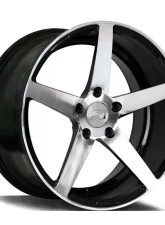 Axe Wheels ZX9 Wheel 22x10.5 42mm Gloss Black Milled Edge                                     - 10522BLNK42ZX9BP - Image 2