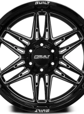 Axe Wheels BTO-5 20x10 5x139 -19mm Gloss Black Milled                                     - 201010H-19BT05BM - Image 2
