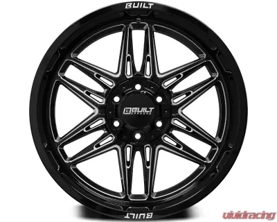 Axe Wheels BTO-5 20x10 5x139 -19mm Gloss Black Milled - 201010H-19BT05BM