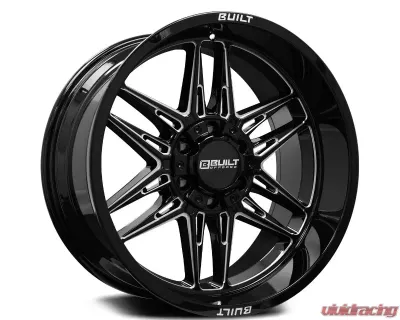 Axe Wheels BTO-5 20x10 5x139 -19mm Gloss Black Milled - 201010H-19BT05BM