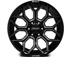 Axe Wheels BTO-4 20x10 -19mm Gloss Black Milled