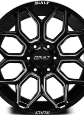 Axe Wheels BTO-4 20x9 Gloss Black Milled                                     - 20912H-0BT04BM - Image 2