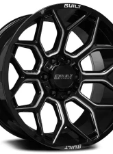 Axe Wheels BTO-4 20x9 Gloss Black Milled                                     - 20912H-0BT04BM - Image 2