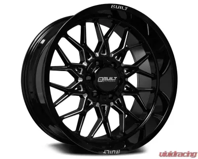 Axe Wheels BTO-2 20x10 5x139 -19mm Gloss Black Milled - 201010H-19BT02BM